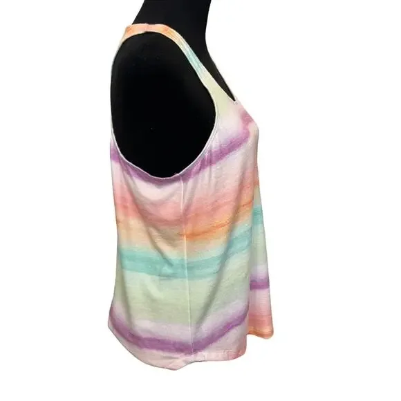New ~ PJ SALVAGE ~  Stardust Ombre Racerback Tank Top M - Picture 2 of 9